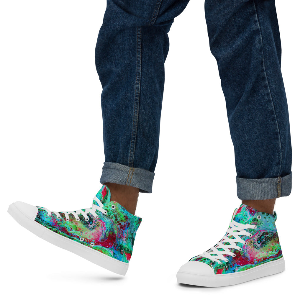 Men’s high top canvas shoes - FA003G