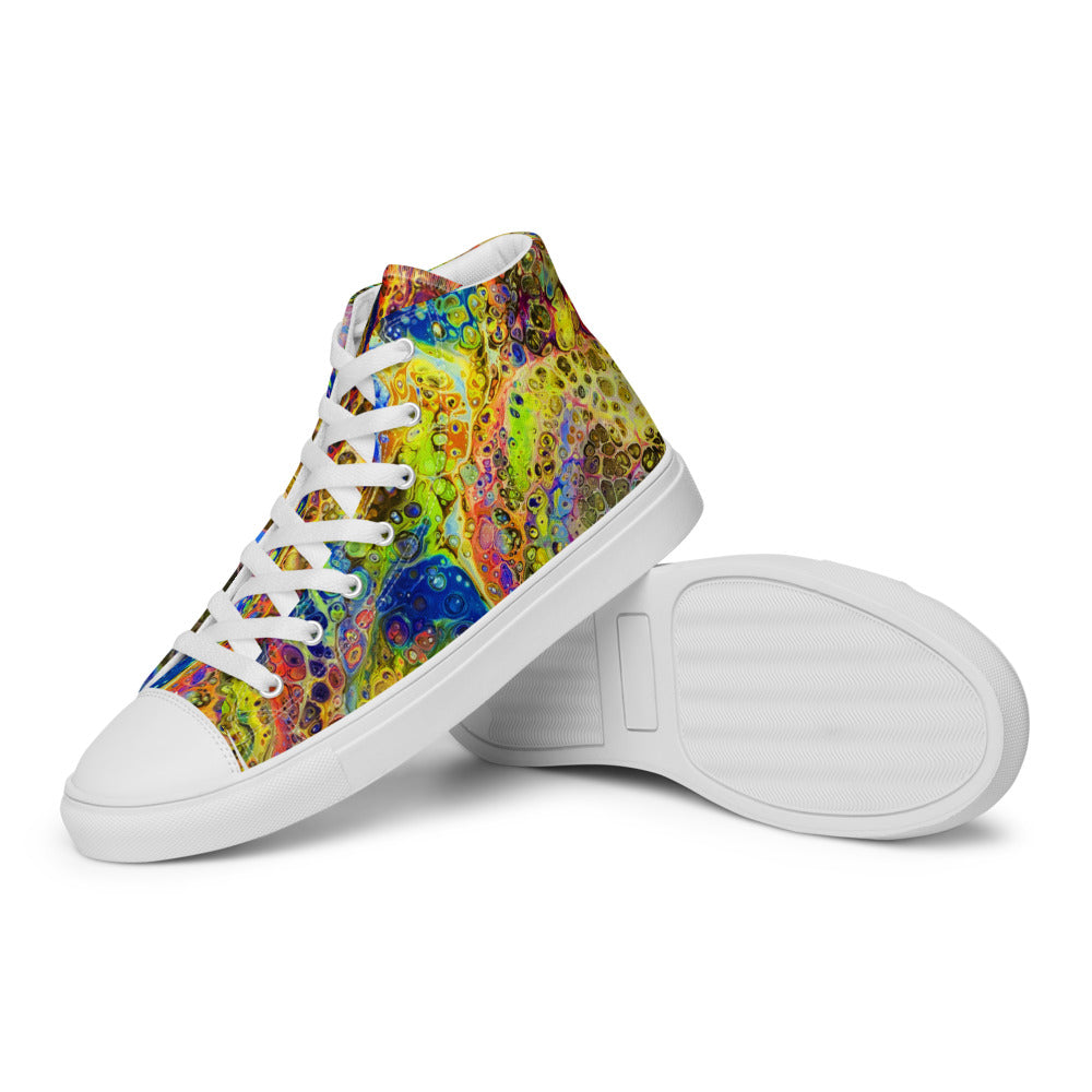 Men’s high top canvas shoes - FA003F