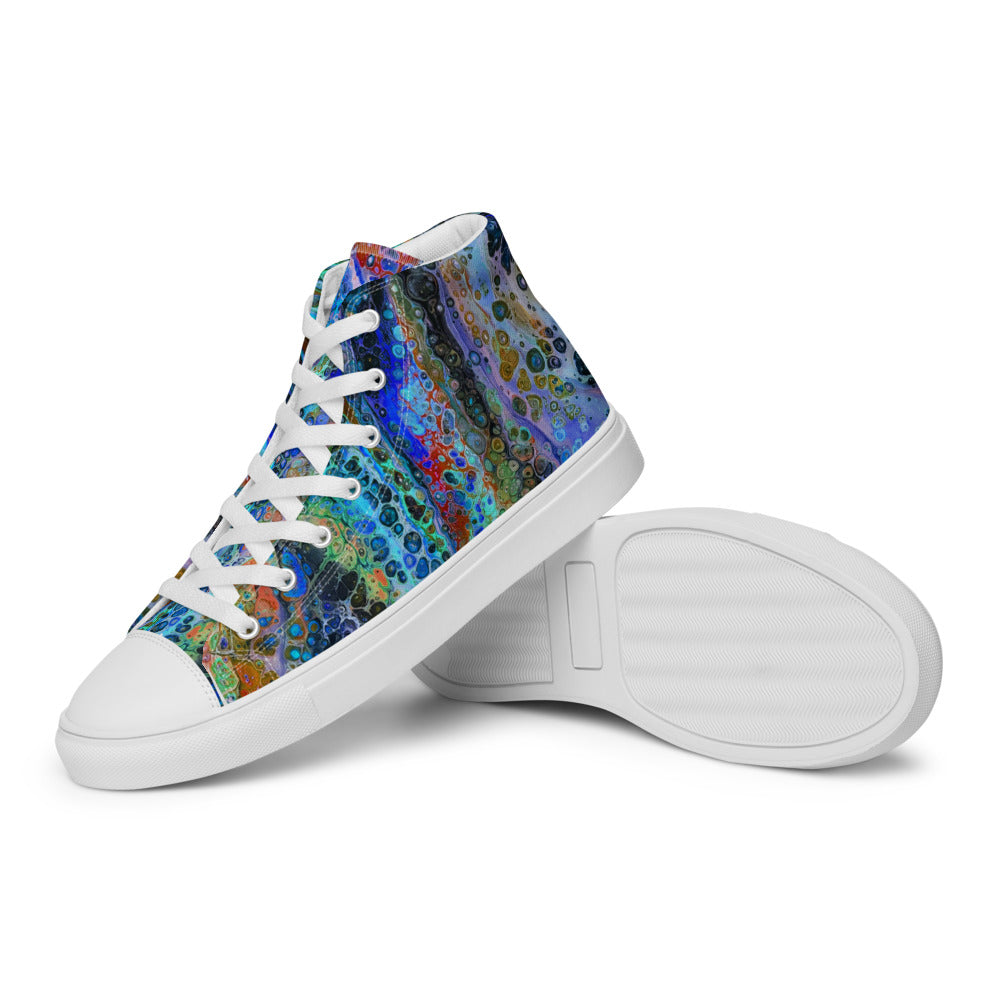 Men’s high top canvas shoes - FA003C