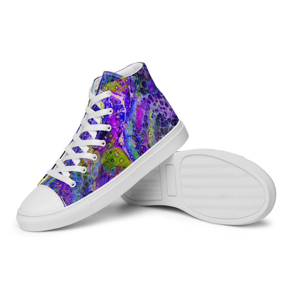 Men’s high top canvas shoes - FA003B