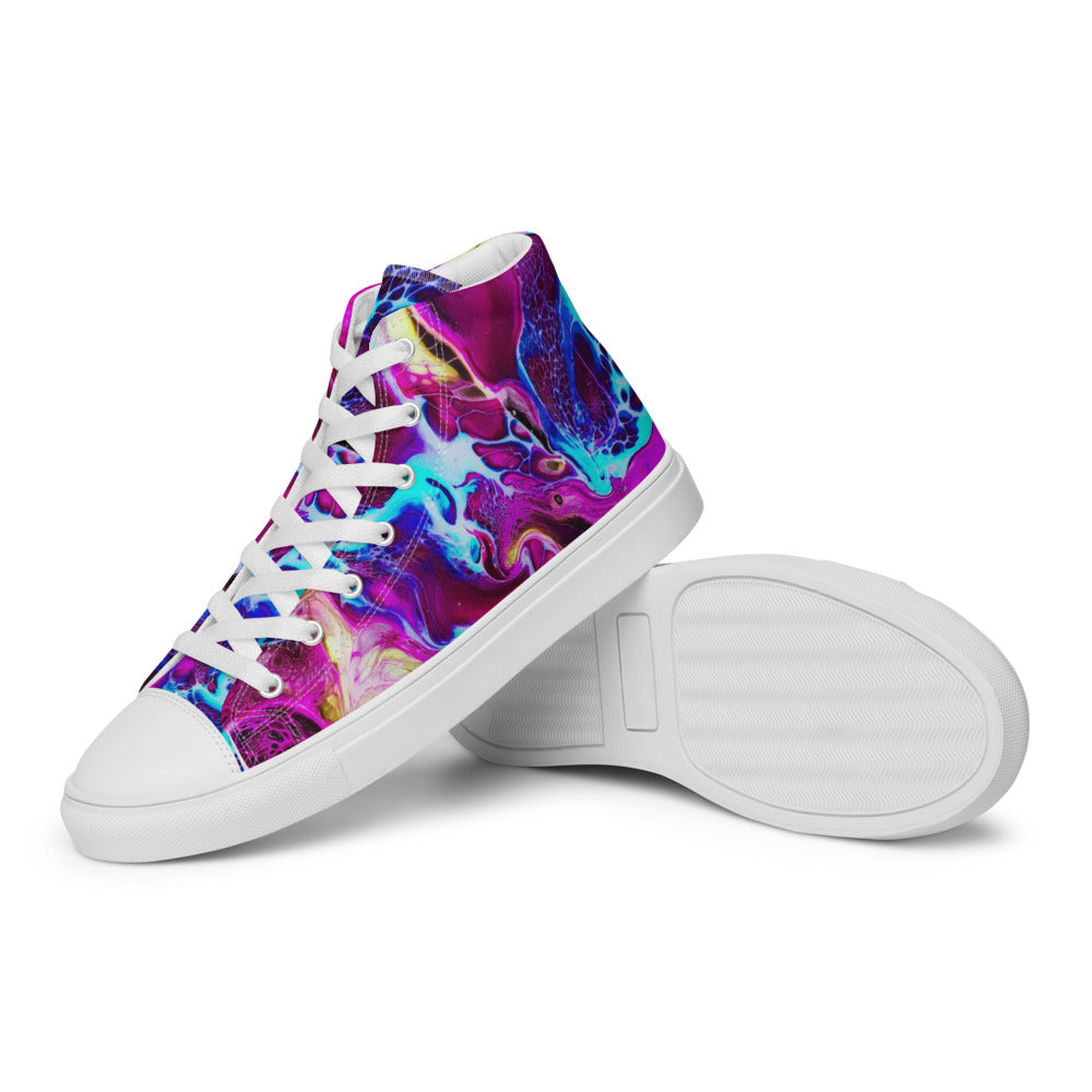 Men’s high top canvas shoes - FA002B