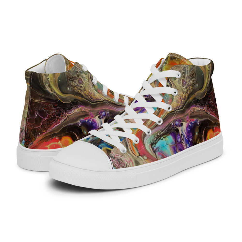 Men’s high top canvas shoes - FA001A