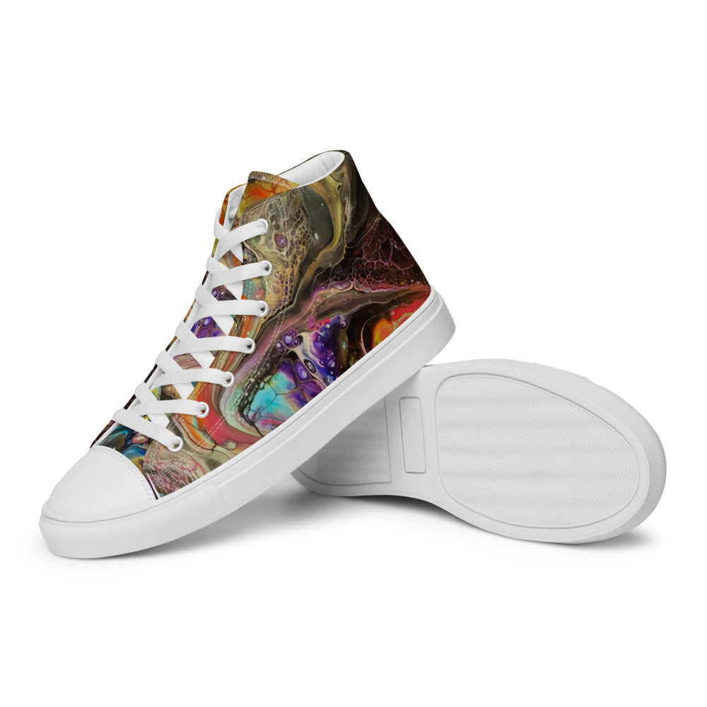 Men’s high top canvas shoes - FA001A