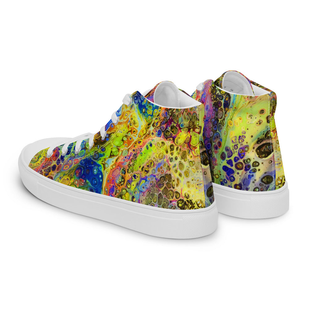 Men’s high top canvas shoes - FA003F