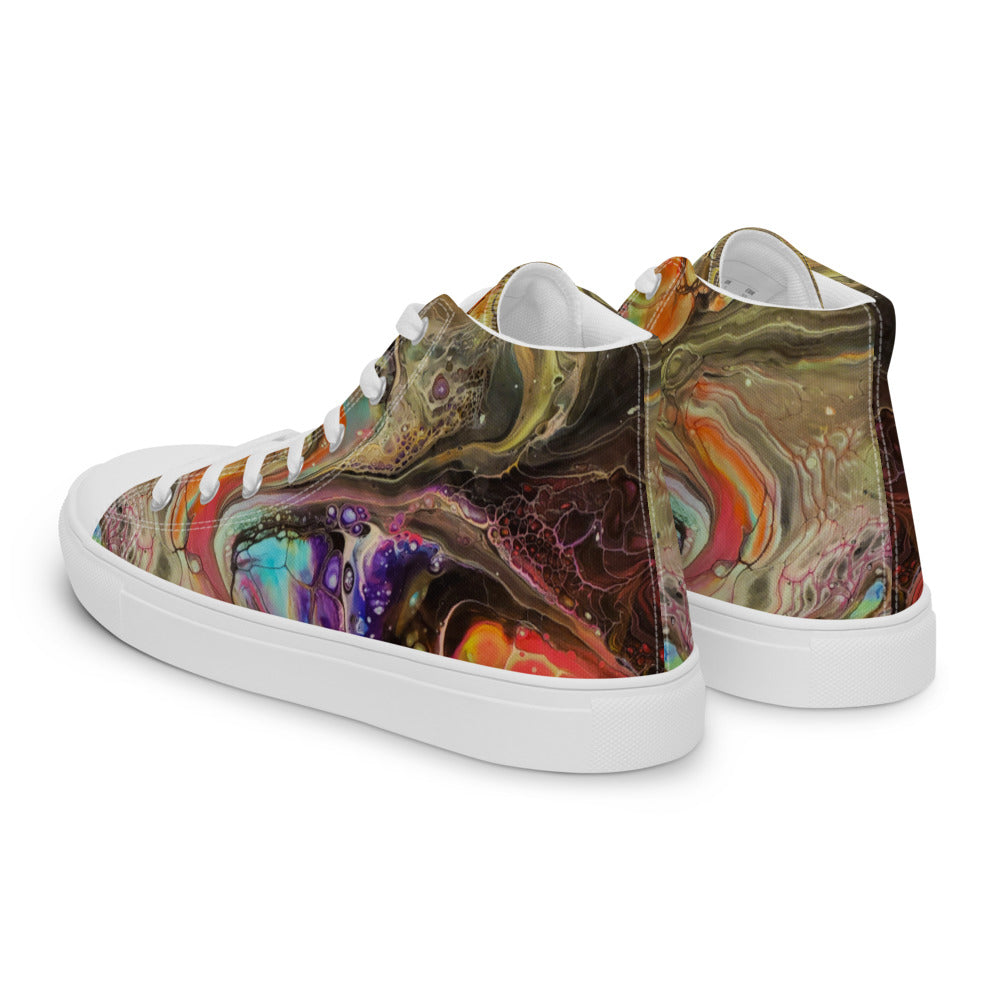 Men’s high top canvas shoes - FA001A