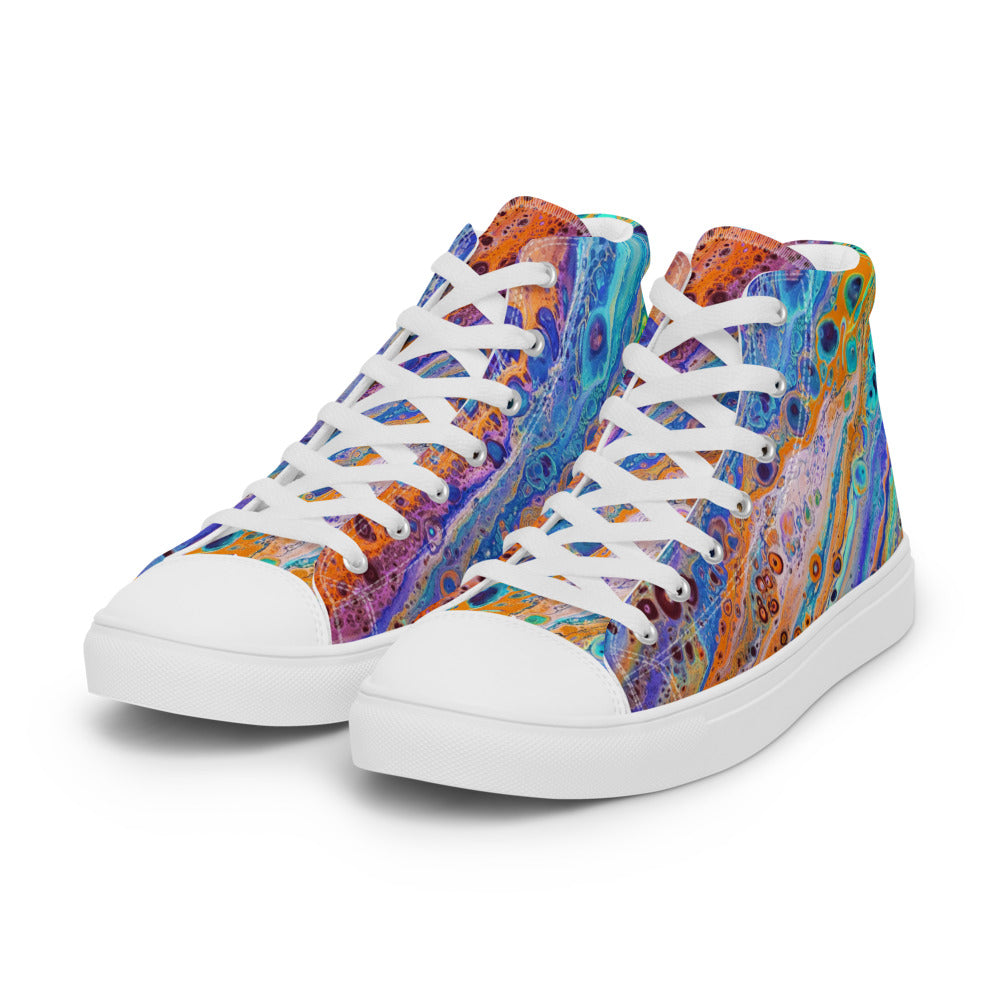 Men’s high top canvas shoes - FA018C