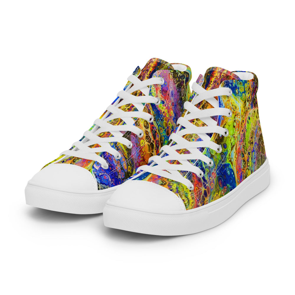 Men’s high top canvas shoes - FA003F