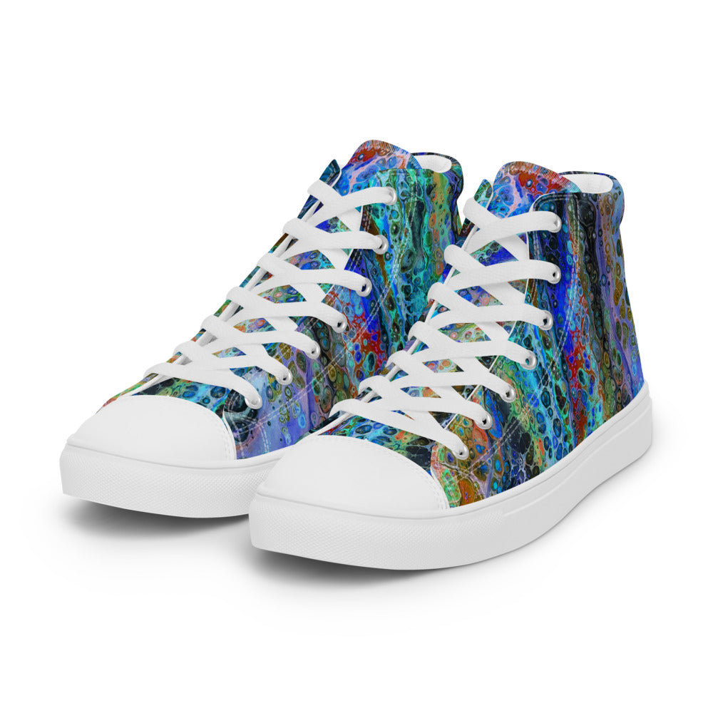 Men’s high top canvas shoes - FA003C