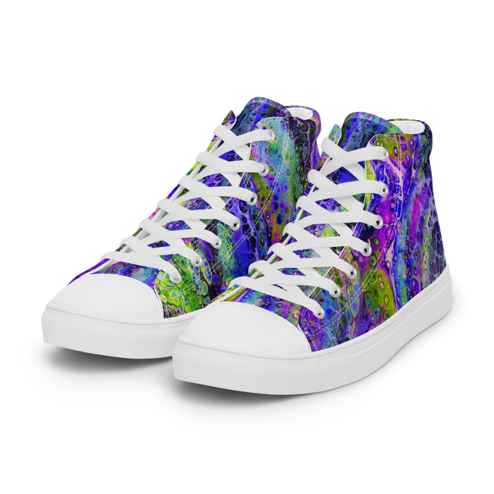 Men’s high top canvas shoes - FA003B