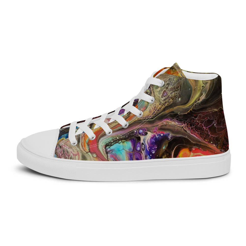 Men’s high top canvas shoes - FA001A