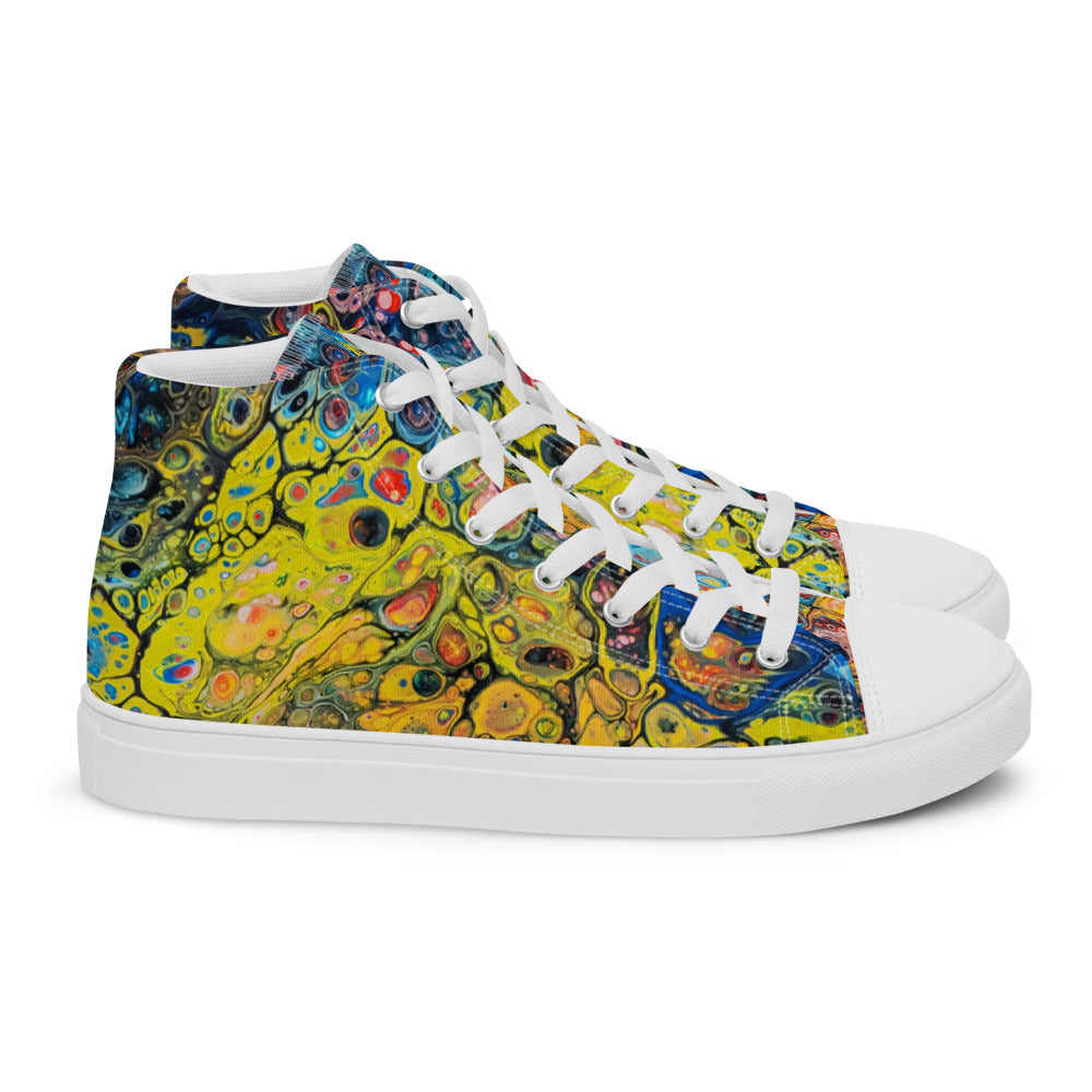 Men’s high top canvas shoes - FA007