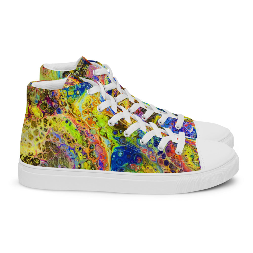 Men’s high top canvas shoes - FA003F