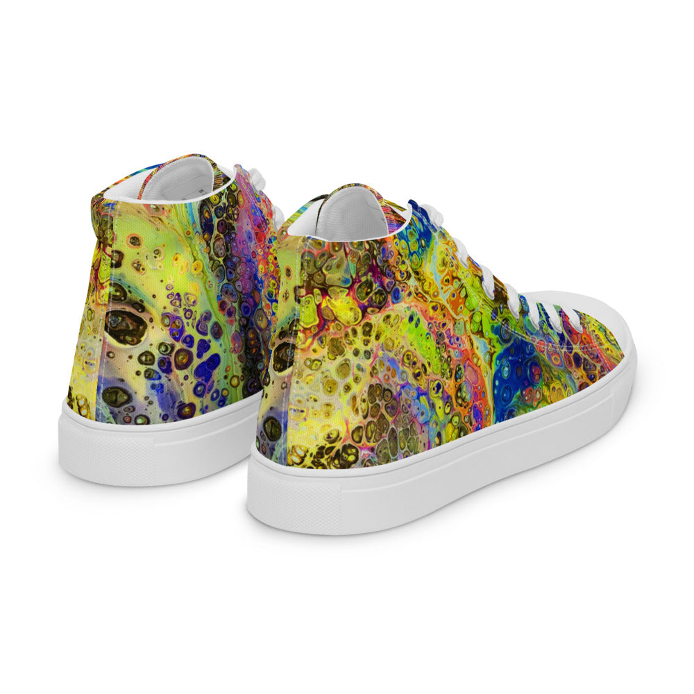 Men’s high top canvas shoes - FA003F