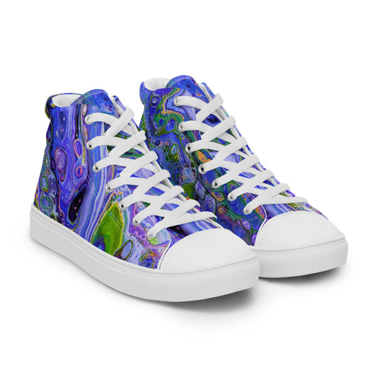 Men’s high top canvas shoes - FA011B