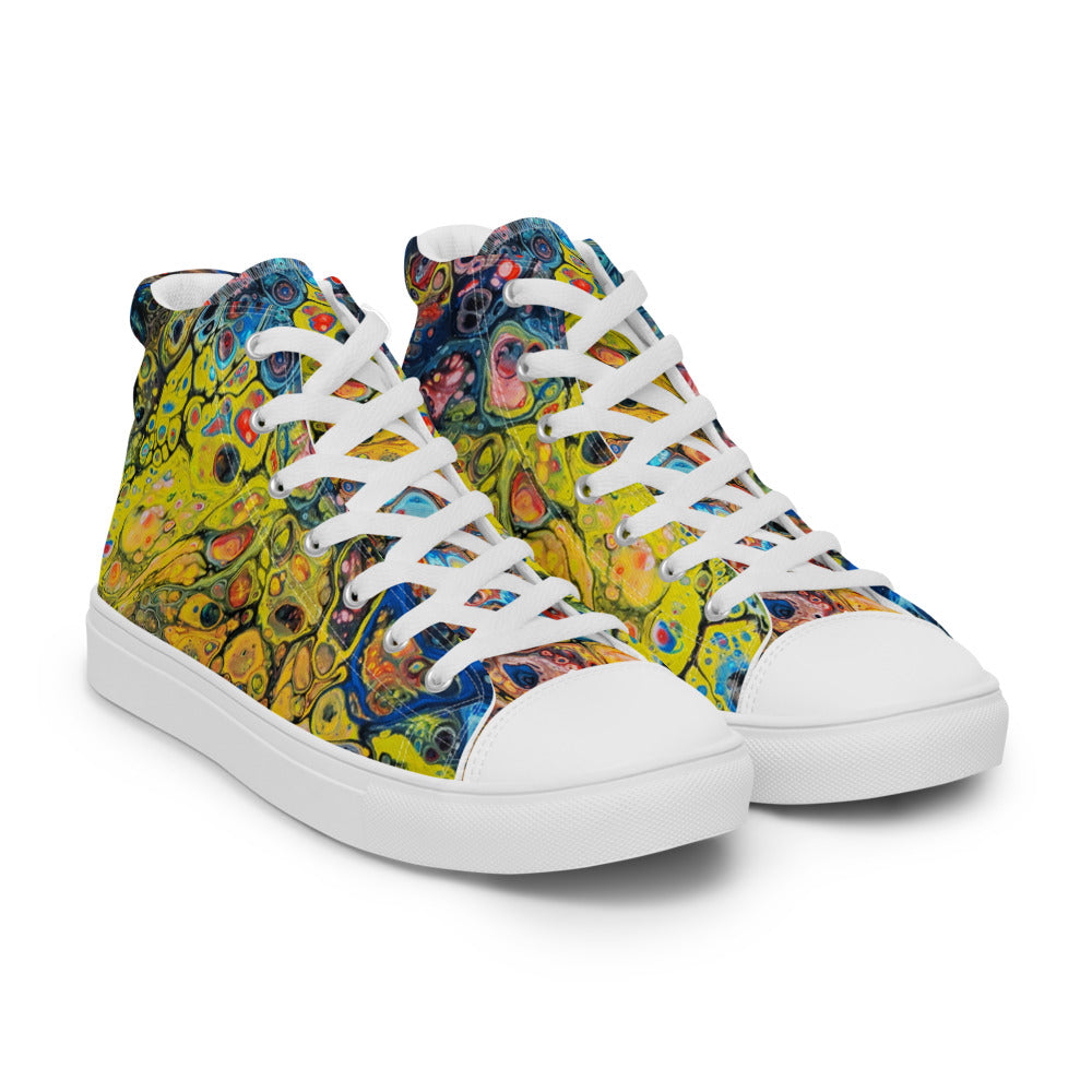 Men’s high top canvas shoes - FA007