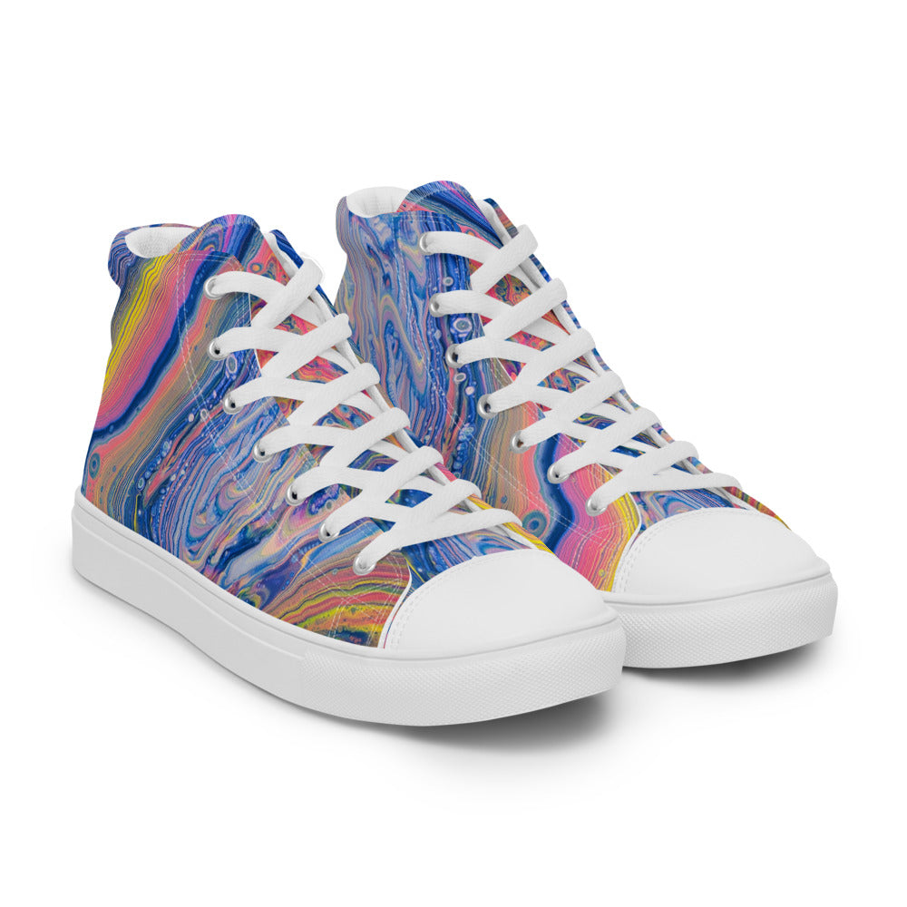 Men’s high top canvas shoes - FA004A