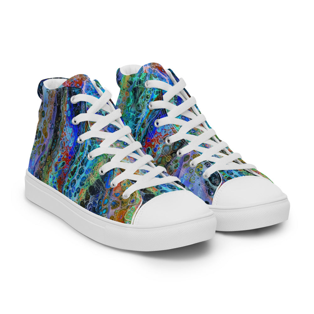 Men’s high top canvas shoes - FA003C