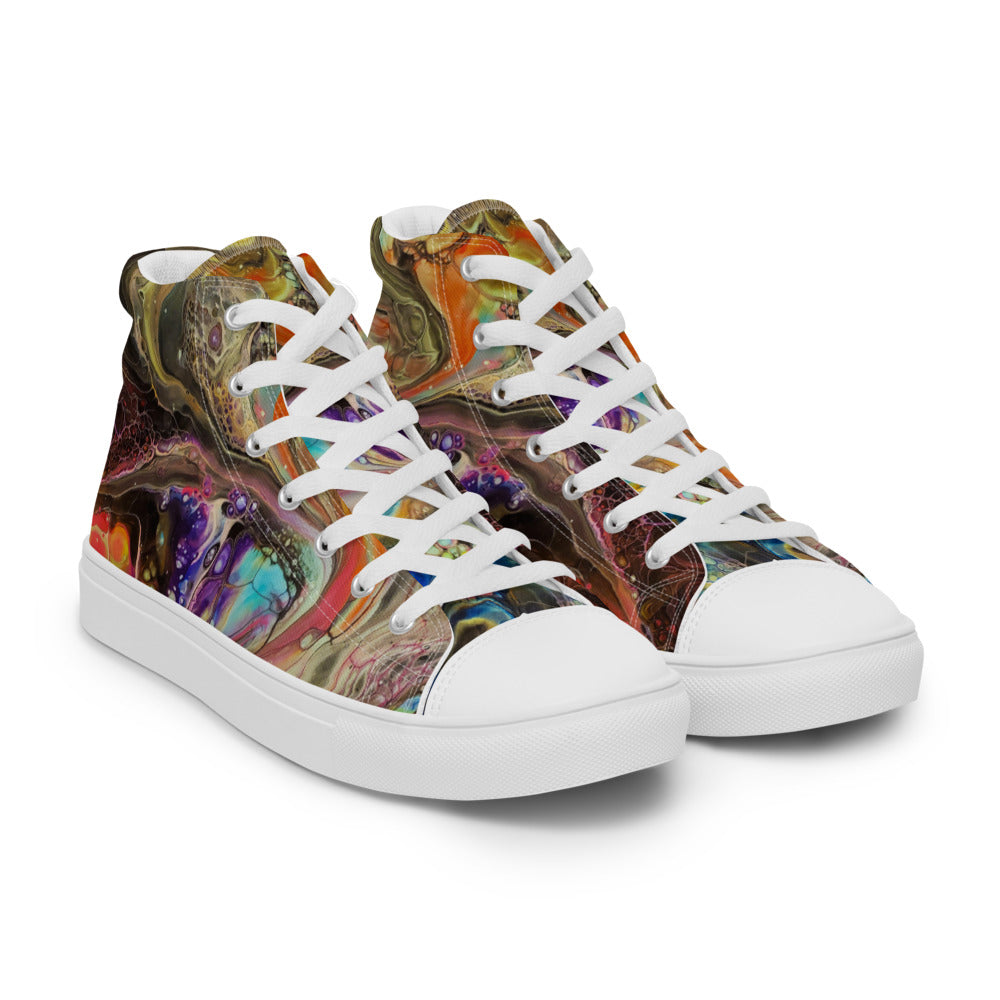 Men’s high top canvas shoes - FA001A