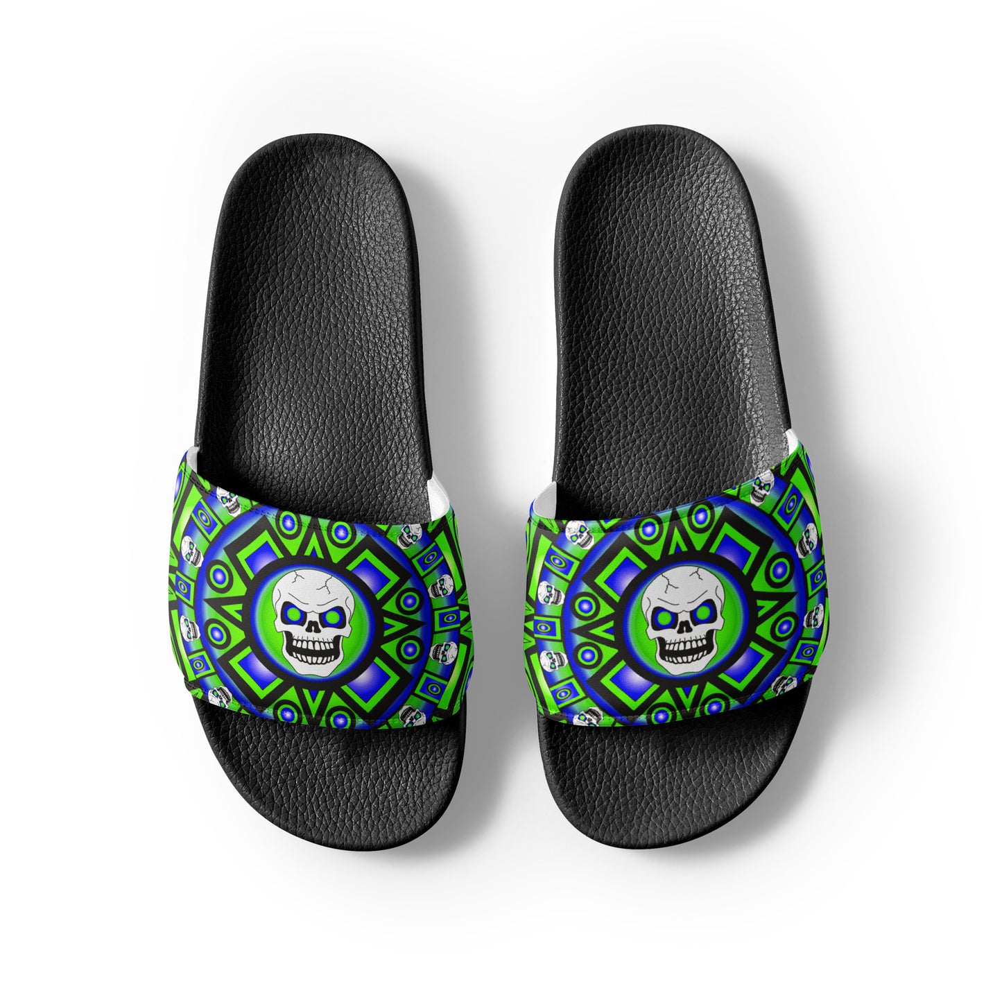 Men’s Slides - Skull Design - SW-001D