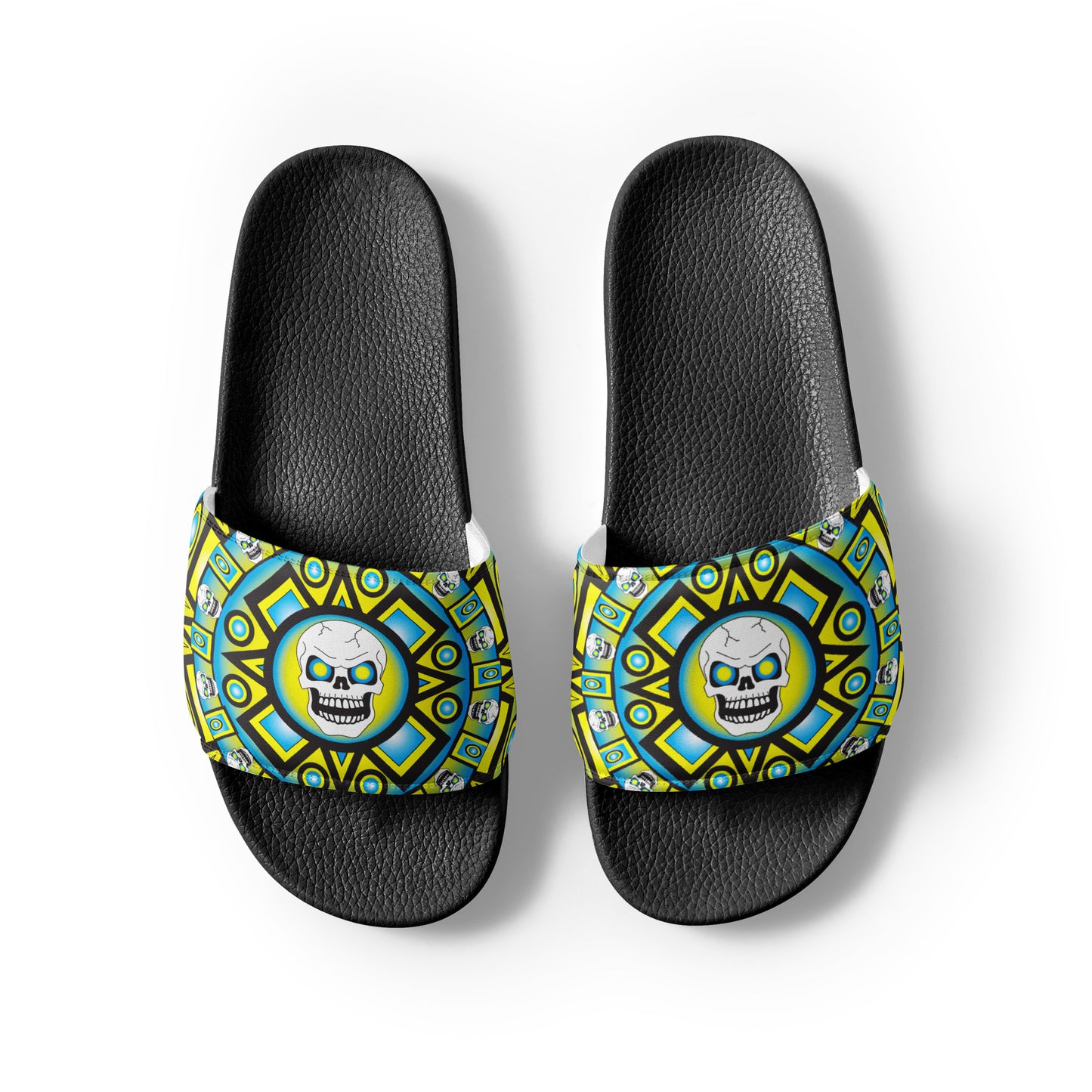 Men’s Slides - Skull Design - SW-001E