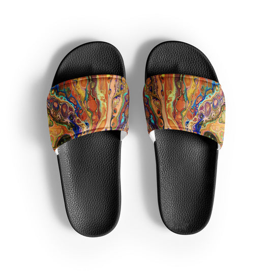 Men’s slides - Fluid Art Designs - FA-011E-1