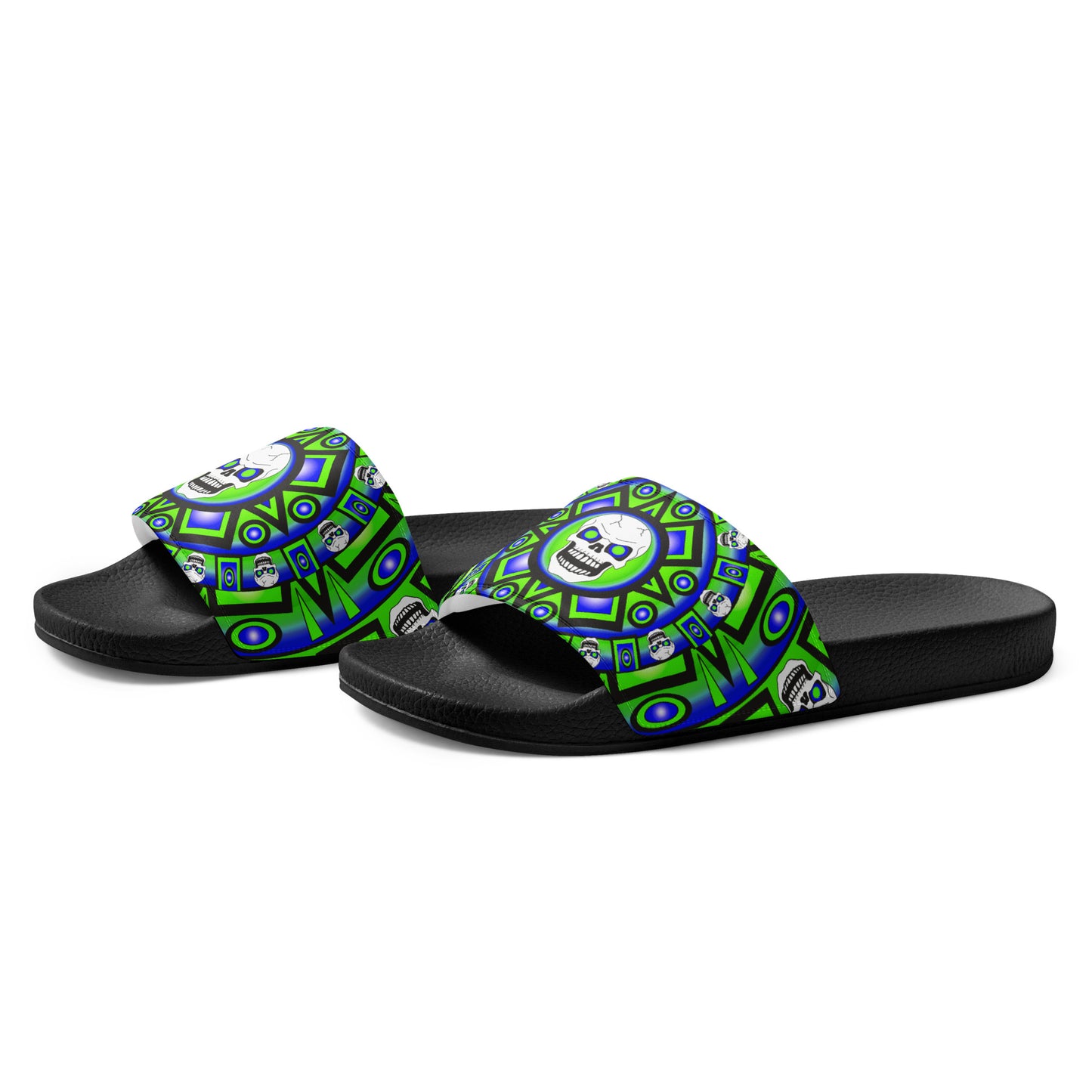 Men’s Slides - Skull Design - SW-001D