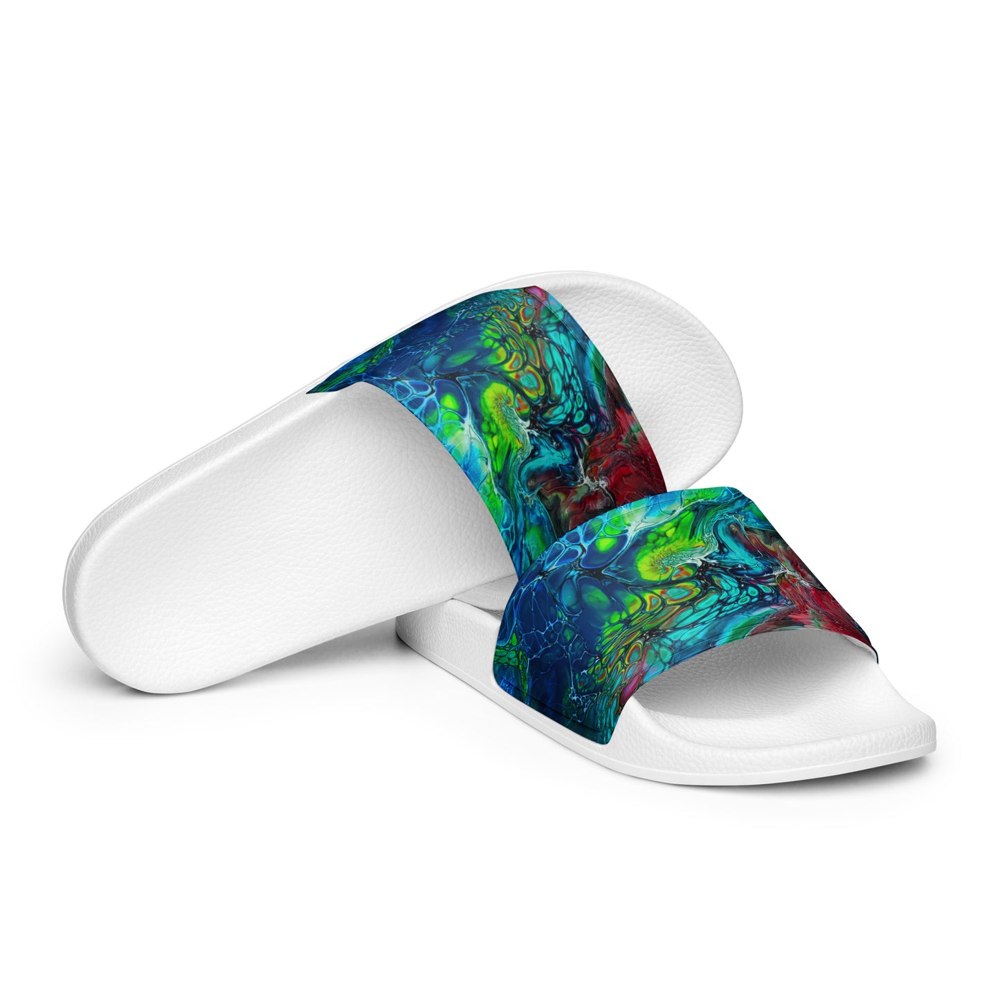 Men’s slides - Fluid Art Design - FA-013B