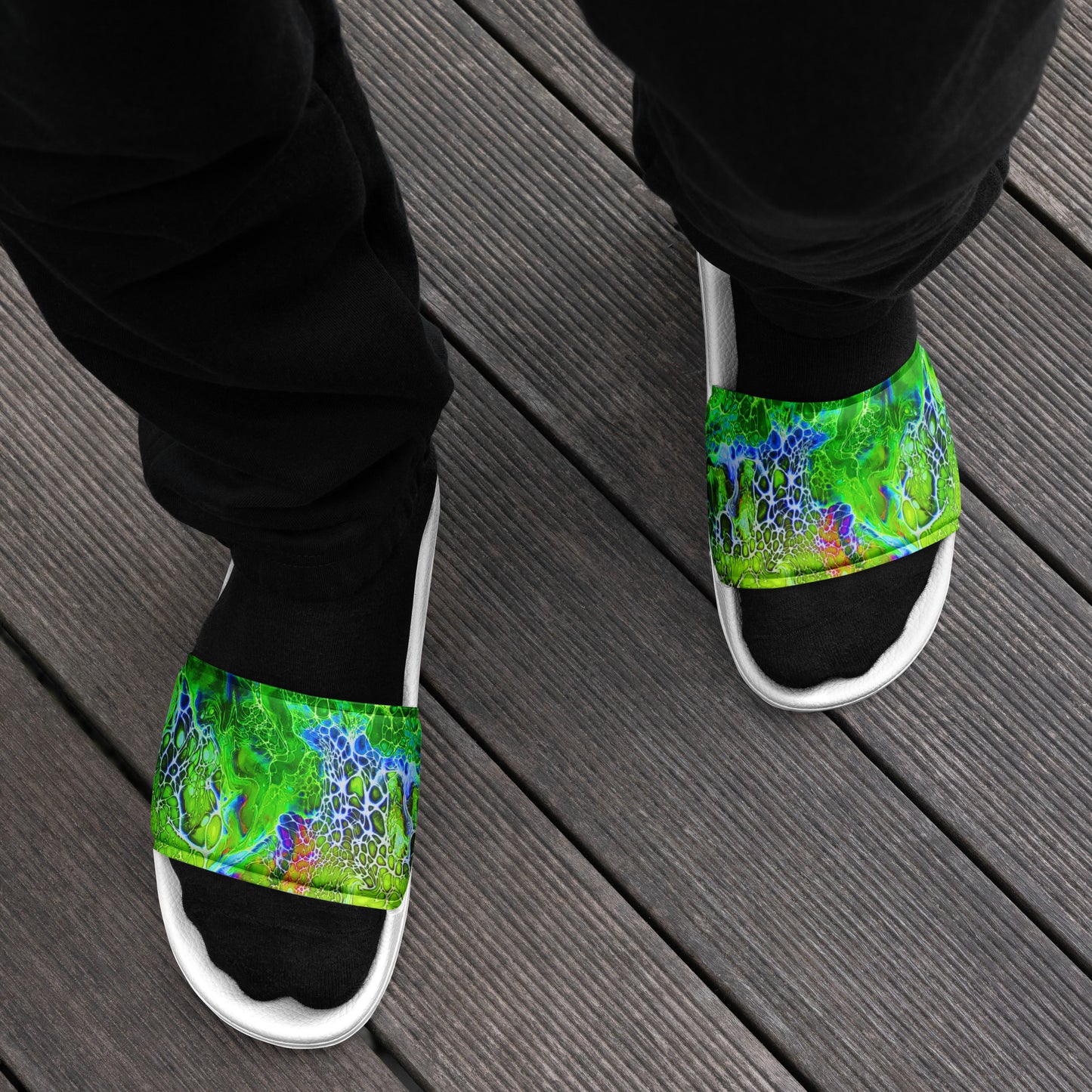 Men’s slides - Fluid Art Design - FA-012A