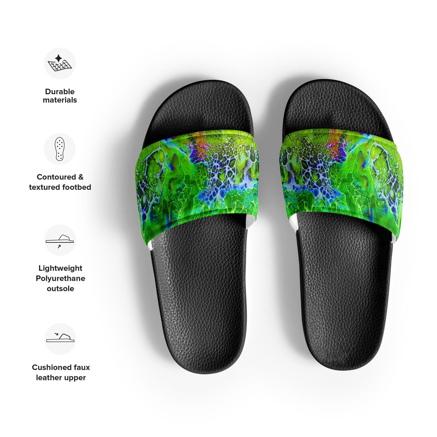 Men’s slides - Fluid Art Design - FA-012A