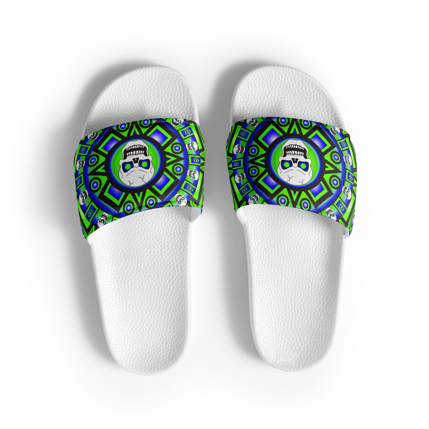 Men’s Slides - Skull Design - SW-001D