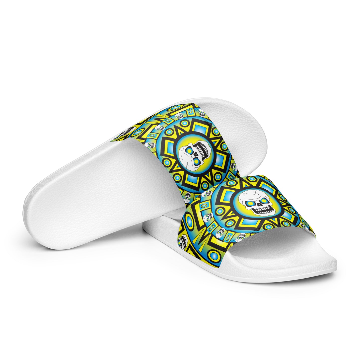 Men’s Slides - Skull Design - SW-001E