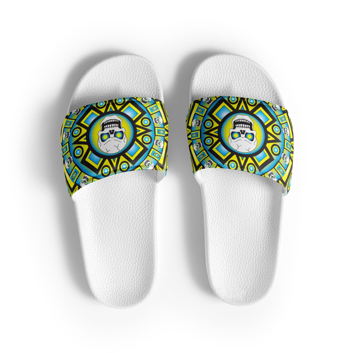 Men’s Slides - Skull Design - SW-001E