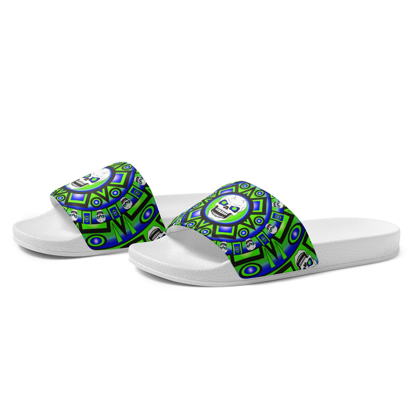 Men’s Slides - Skull Design - SW-001D