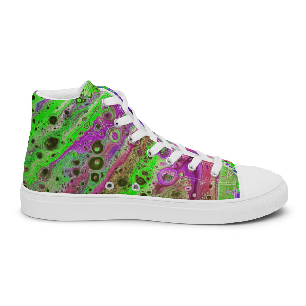 Women’s High Tops - Fluid Art Design - FA-018D