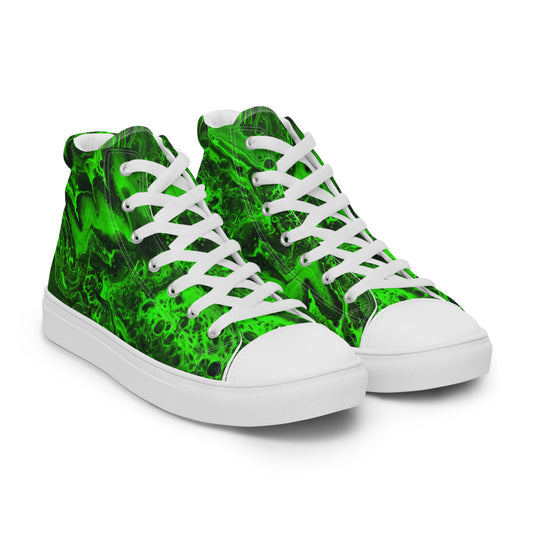 Women’s High Tops - Fluid Art Design - FA-006C