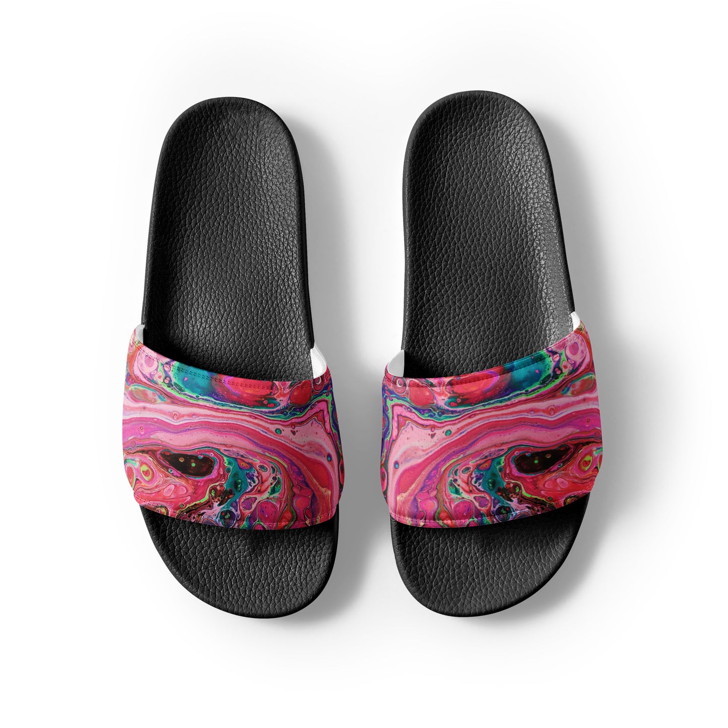 Women's Slides - Fluid Art Design - FA-011-1