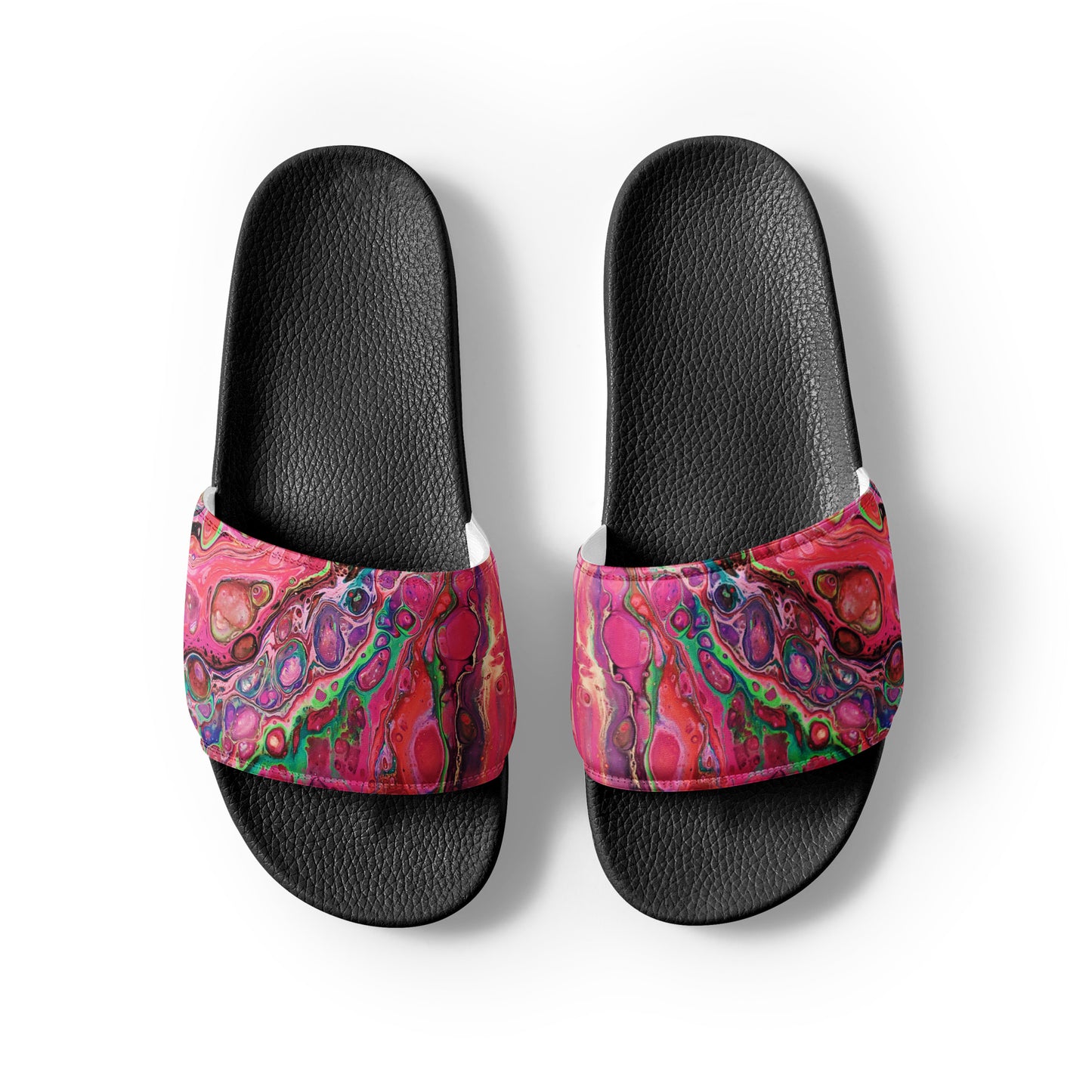 Women's Slides - Fluid Art Design - FA-011-2