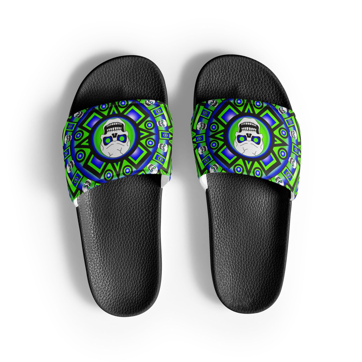 Women's Slides - Skull Design - SW-001D