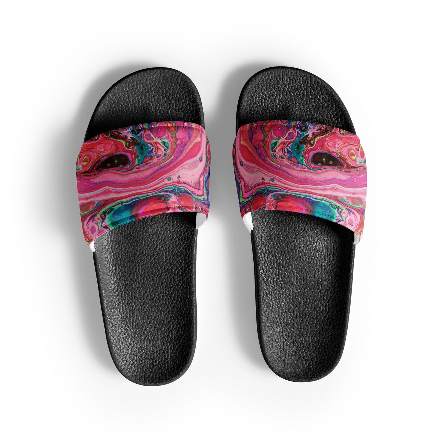 Women's Slides - Fluid Art Design - FA-011-1