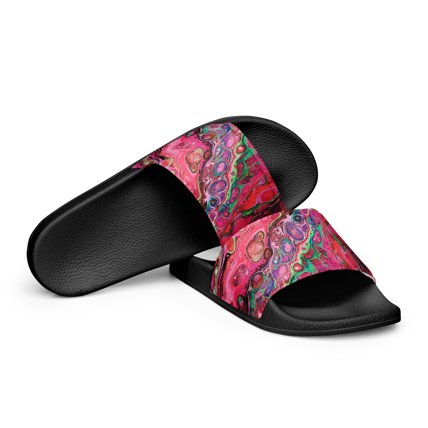 Women's Slides - Fluid Art Design - FA-011-2