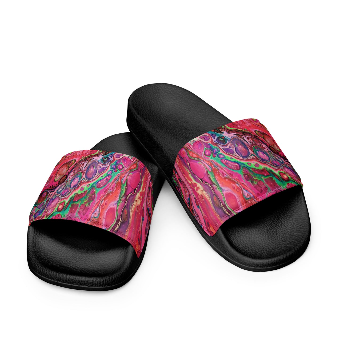 Women's Slides - Fluid Art Design - FA-011-2