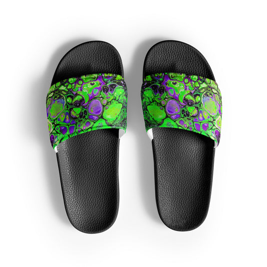 Women's Slides - Fluid Art Design - FA-007B-2