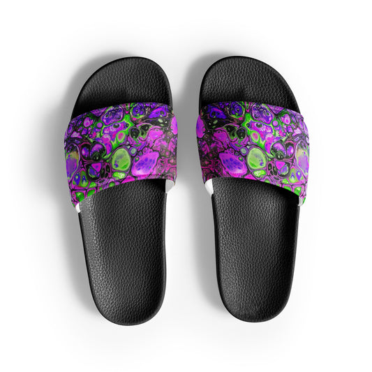 Women's Slides - Fluid Art Design - FA-007A-2