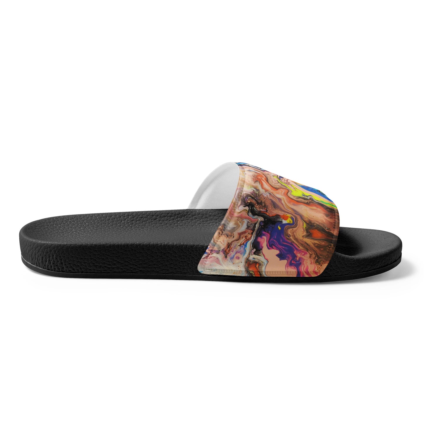 Women's Slides - Fluid Art Design - FA-019B