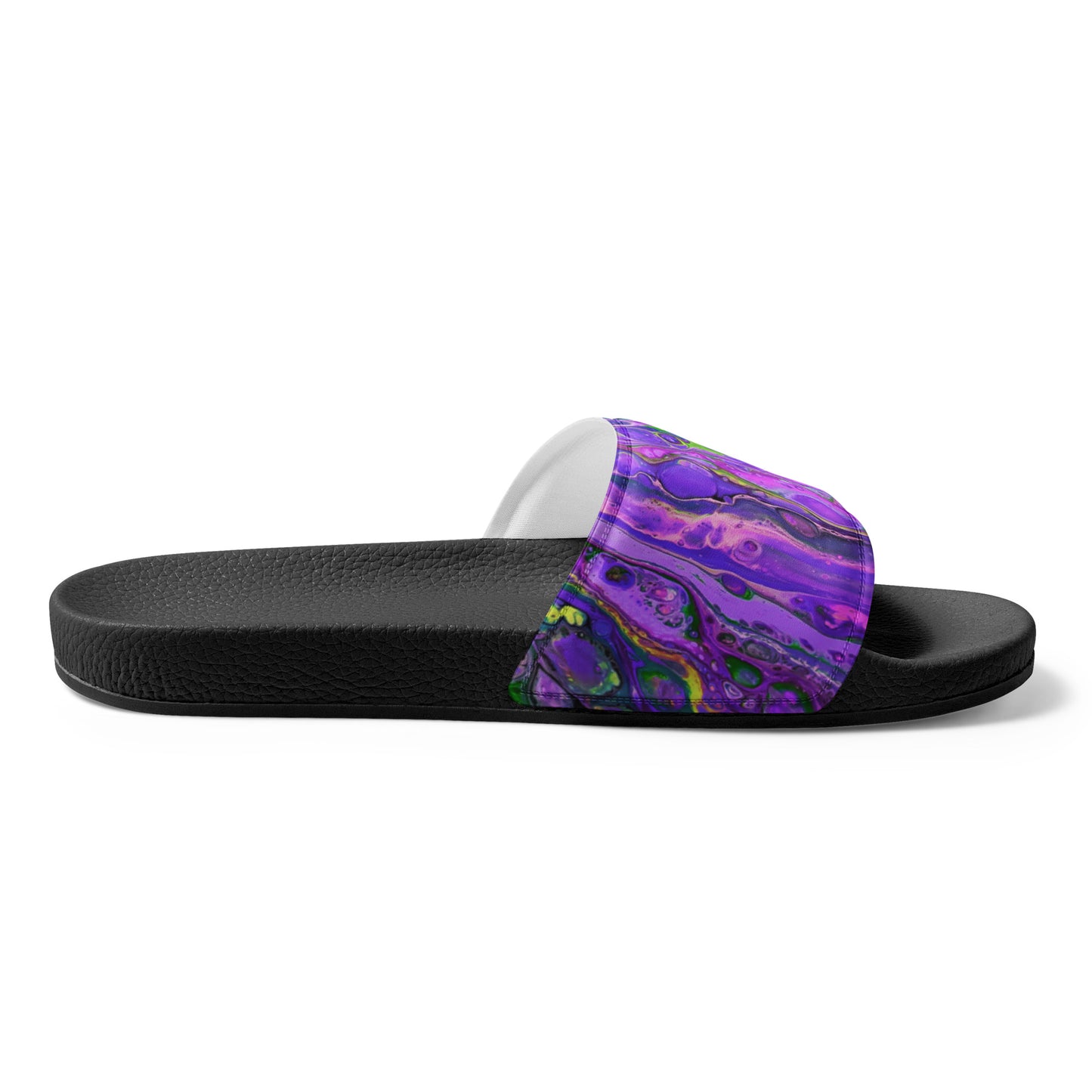 Women's Slides - Fluid Art Design - FA-011C-2