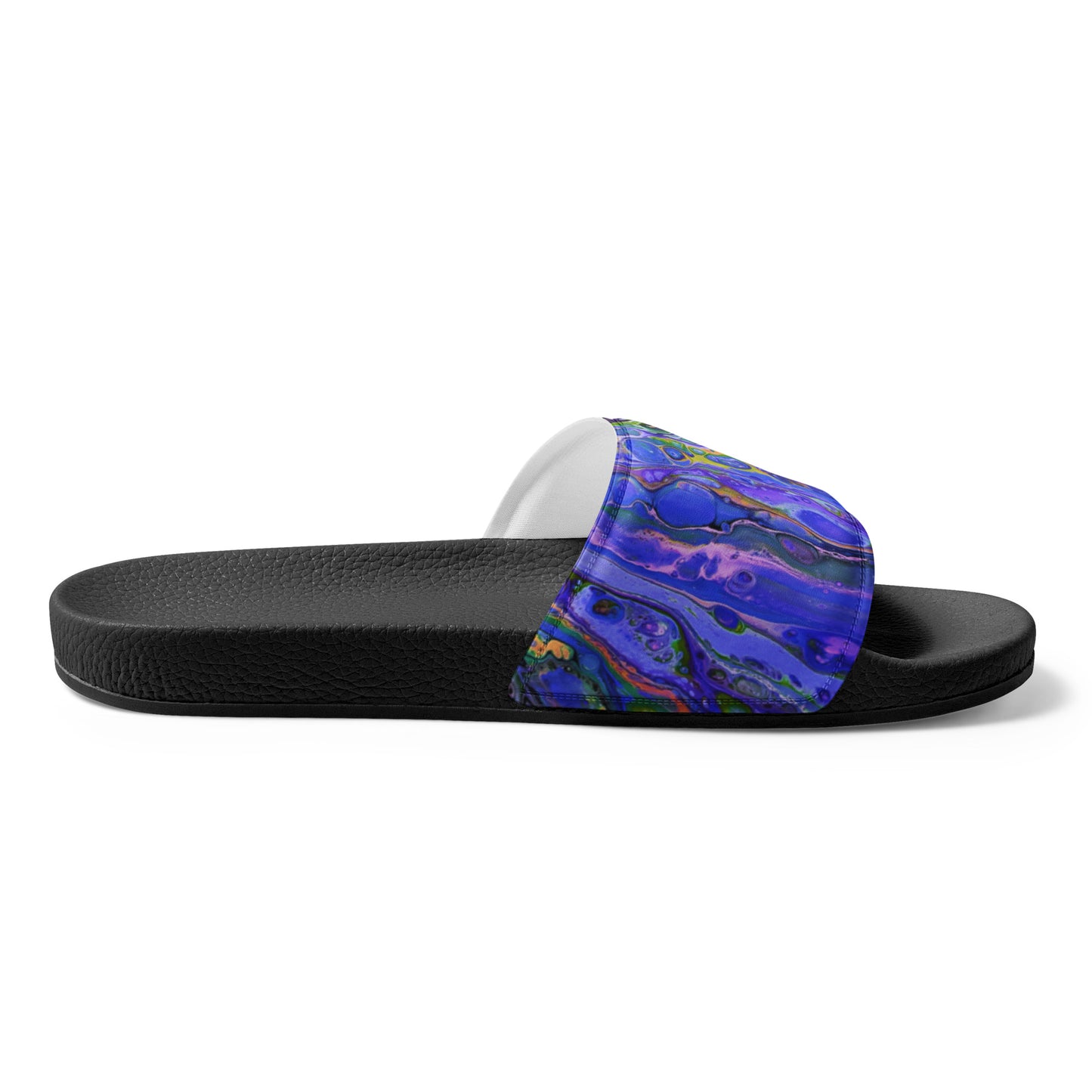 Women's Slides - Fluid Art Design - FA-011B-2