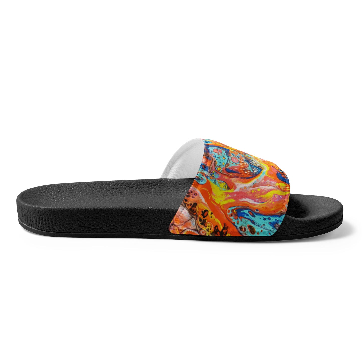 Women's Slides - Fluid Art Design - FA-008-1