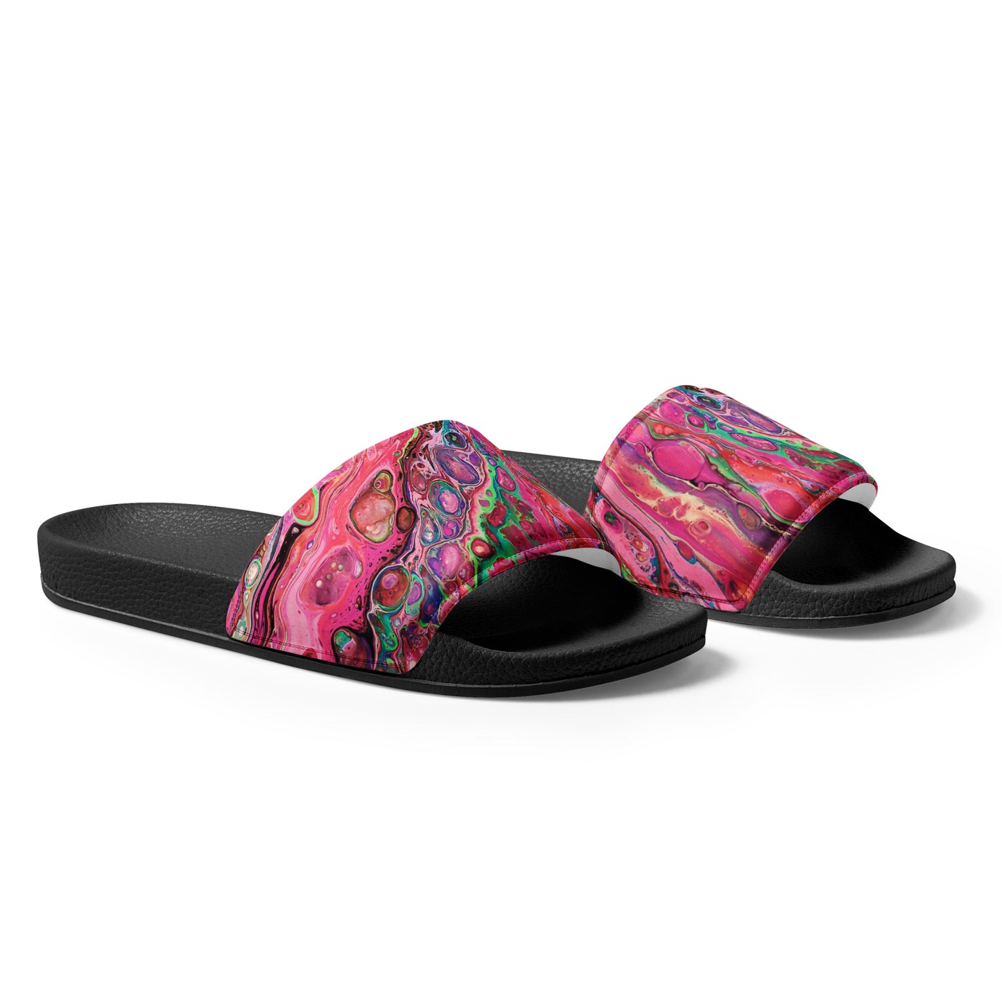 Women's Slides - Fluid Art Design - FA-011-2