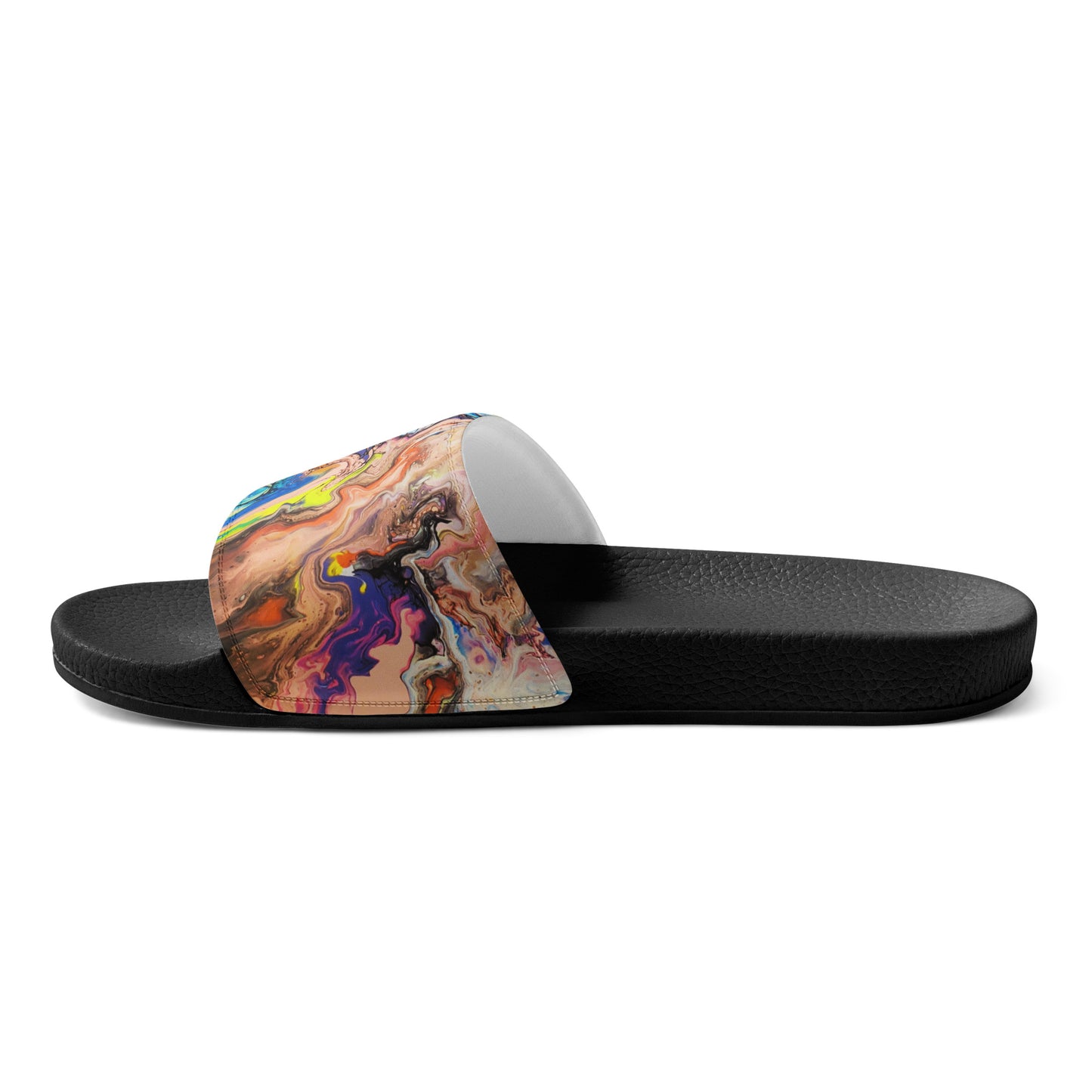 Women's Slides - Fluid Art Design - FA-019B