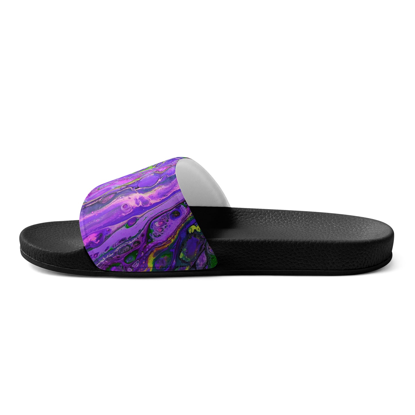 Women's Slides - Fluid Art Design - FA-011C-2